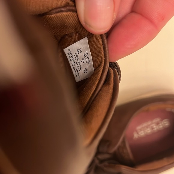 SPERRY Top-sider size 5 boys - lightly worn - Picture 5 of 5